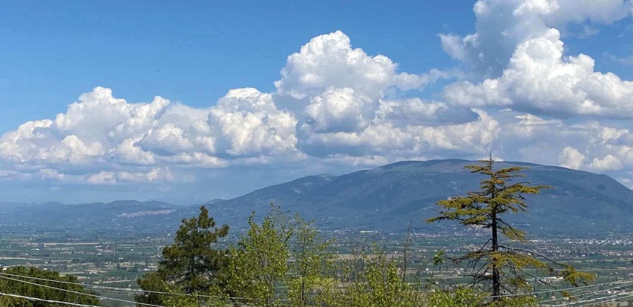 App. Con Terrazza Panoramica In Centro-Montefalco Bagian luar foto